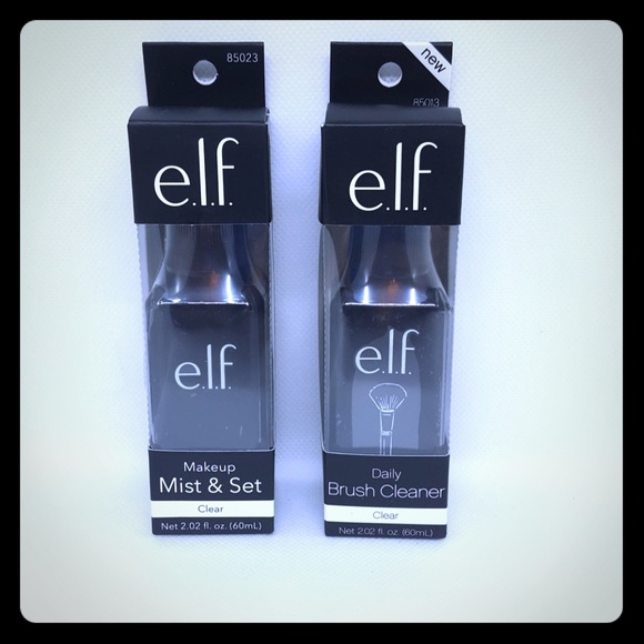 ELF Makeup Mist & Set AND ELF Daily Brush Cleaner - Picture 1 of 5